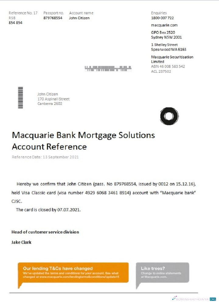 Download Australia Macquarie closure reference Photoshop template